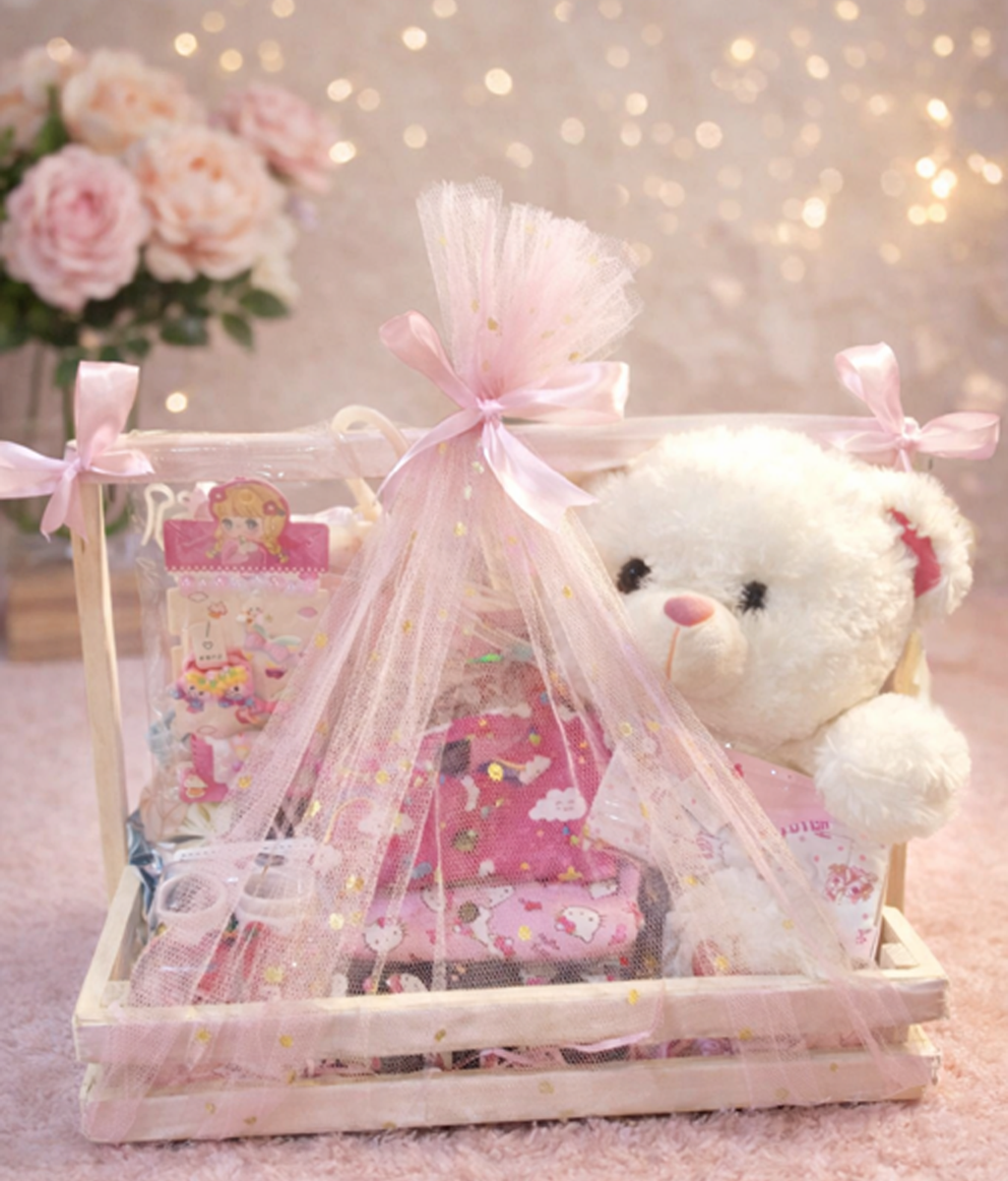 6 Months Baby Gift Basket