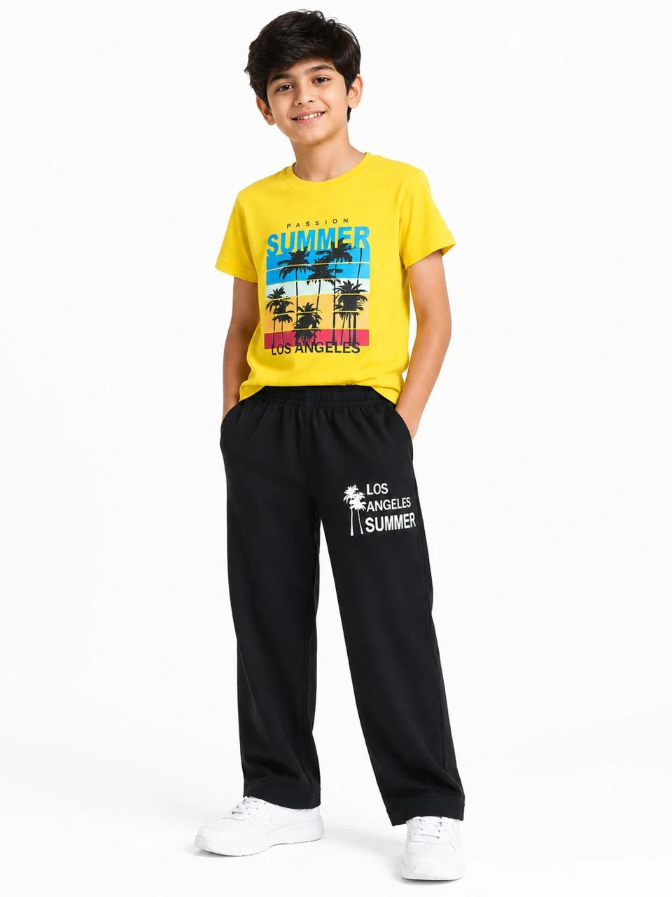Stylish Boys Shirt & Track Pants Set